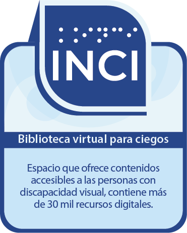 Espacio que ofrece contenidos accesibles a las personas con discapacidad visual, contiene más de 30 mil recursos digitales.